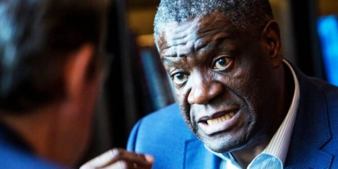 Denis Mukwege appelle à une mobilisation internationale pour stopper la tragédie congolaise